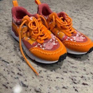 Orange and Pink Fashion Sneakers